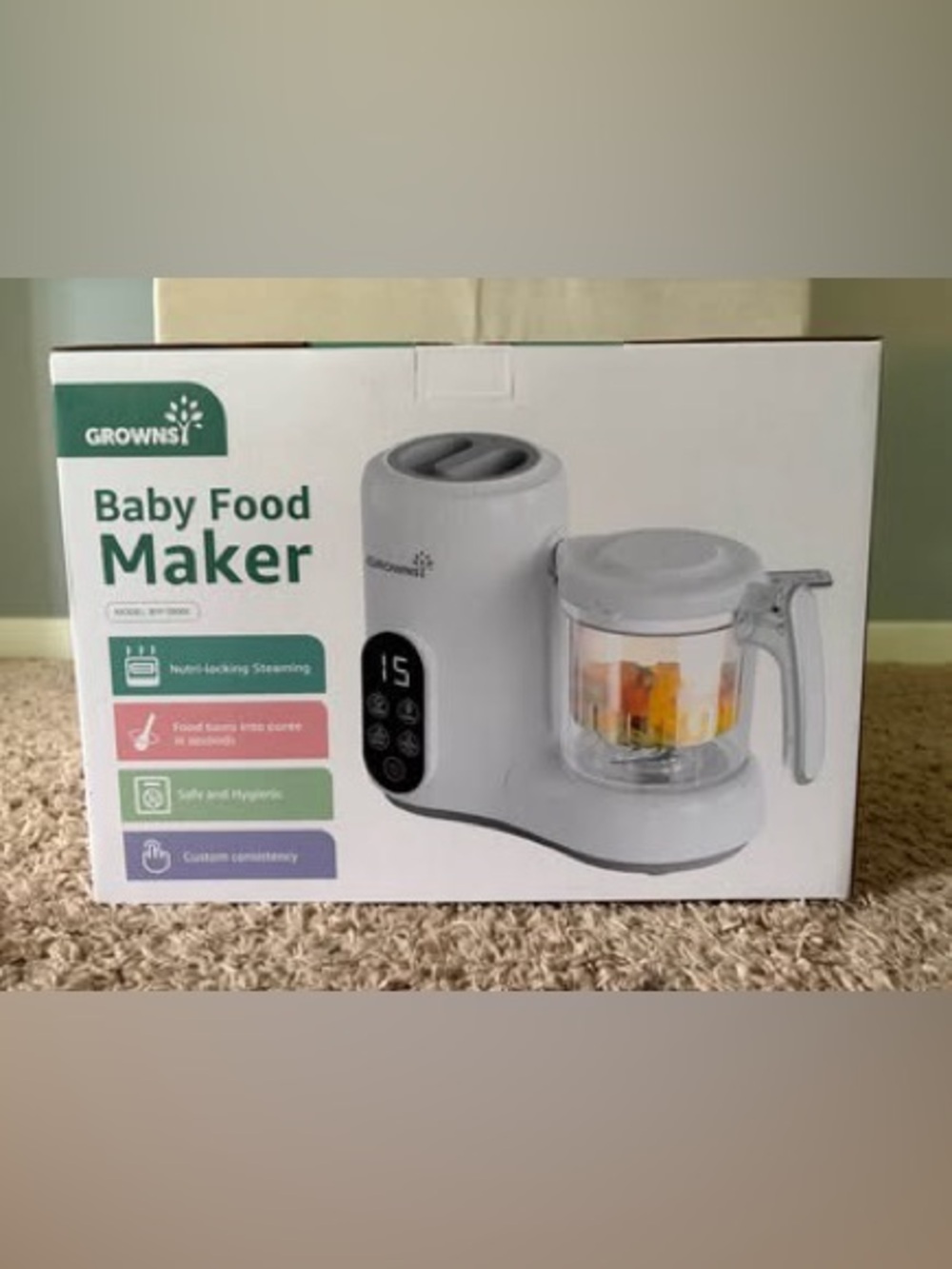 NWT- Grownsy Baby Food Maker